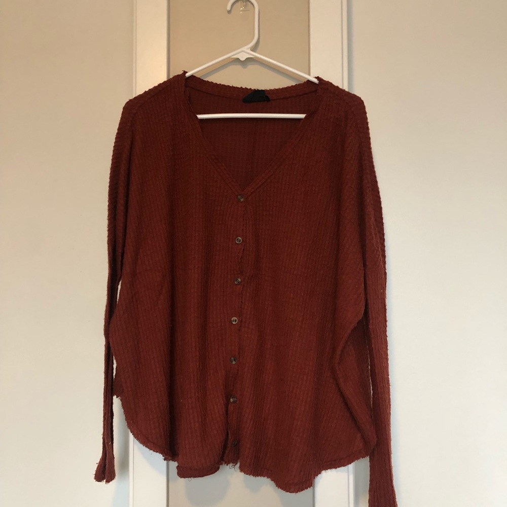 urban outfitters waffle top